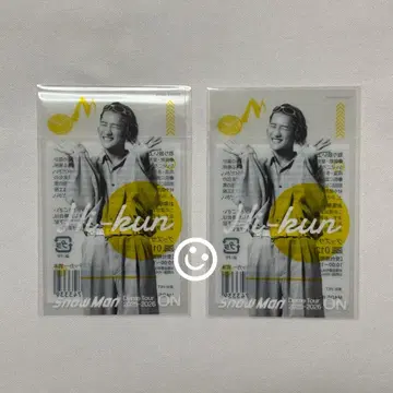 이와모토 테루 클리어 스티커