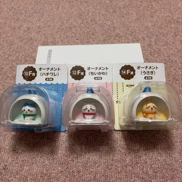 에니마이 복권 치이카와 오너먼트 세트 3종