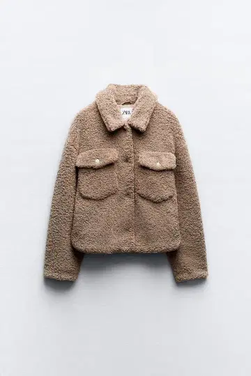 당일 발송 새상품급 ZARA 보아 자켓