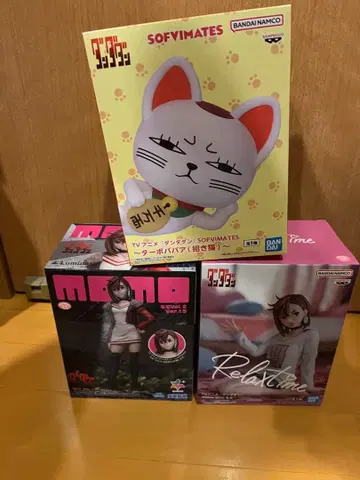 BANDAI NAMCO SOFMATES MOMO 피규어 3개 세트