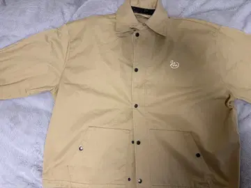 베이지 나일론 자켓 L