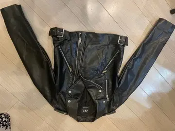 ZARA 가죽 자켓 라이더 M