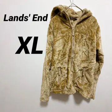 랜즈 엔드 [ XL ] 플리스 자켓 베이지 남성용