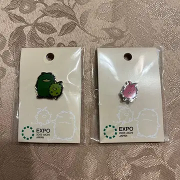 아이치 엑스포 공식 캐릭터 핀 배지 세트