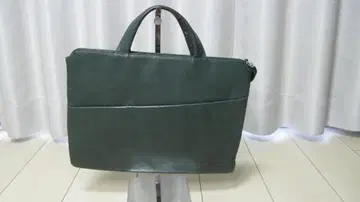 INDEED 다크 그린 가죽 백 PER TUTTI