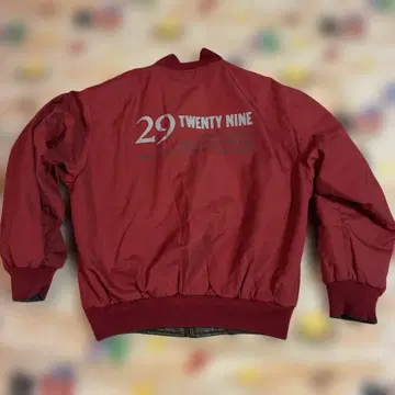 MA-1 스타일 나일론 자켓 블랙 리버서블