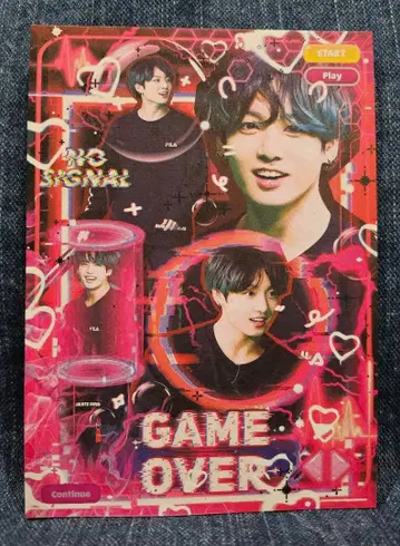 재고 2. BTS 정국 메모장 10장 130엔 한국제작자님