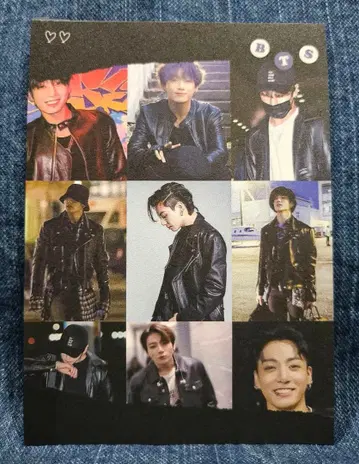 재고 2. BTS 정국 메모장 10장 130엔 한국 제작자님