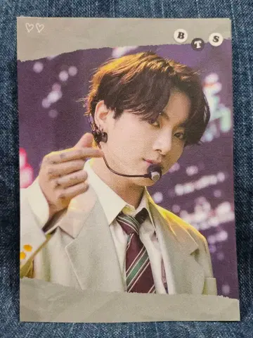 재고 2. BTS 정국 메모장 10장 130엔 한국 제작자님