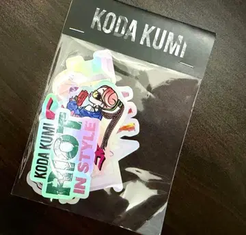 코다 쿠미 스티커 세트 KK app 1년 플랜 변경 혜택