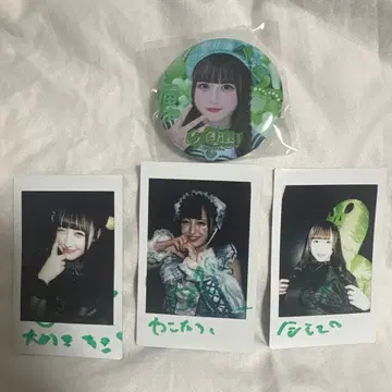 i LiFE! 와카바노아 폴라로이드 캔뱃지 묶음 판매