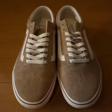 Vans 베이지 스웨이드 로우컷 스니커즈