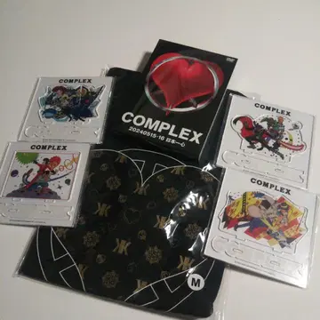 [ 미개봉 새상품 ] COMPLEX DVD 티셔츠 아크릴 스탠드 4종