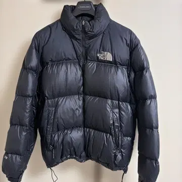 THE NORTH FACE 다운 자켓 블랙 700 수선 있음