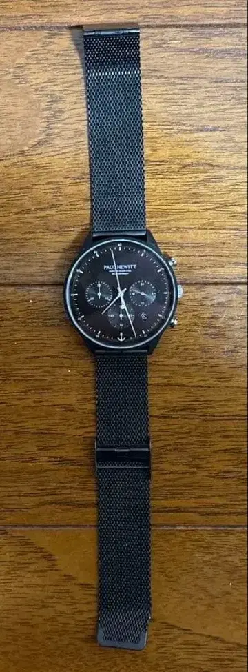 PAUL HEWITT 크로노그래프 블랙