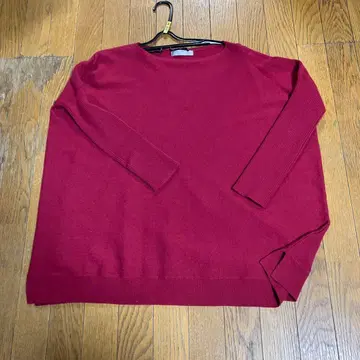 DAMA collection 버건디 긴팔 니트