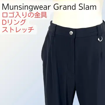 Munsingwear Grand Slam 골프 팬츠 스트레치 L 블랙
