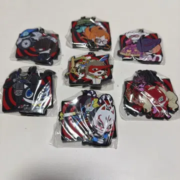 PERSONA5 THE ROYAL 캡슐 러버 마스코트 8개 세트