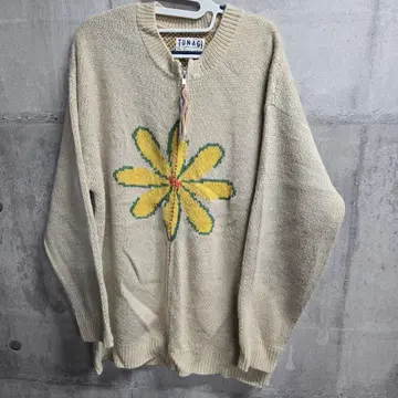 LIME.INC TUNAGI 꽃 패턴 니트 스웨터 F 사이즈