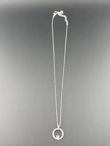 스와로브스키 목걸이 파베 서클 Creativity Circle