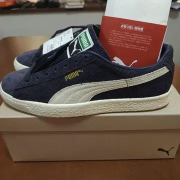 익명 배송 새상품 PUMA 푸마 SUEDE 스웨이드 네이비 26.0cm