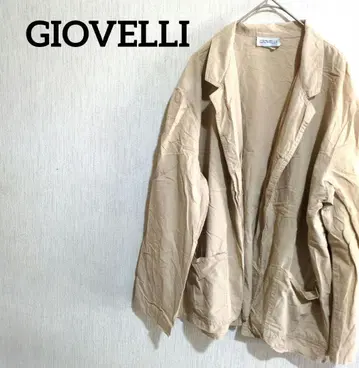 GIOVELLI 베이지 롱 자켓