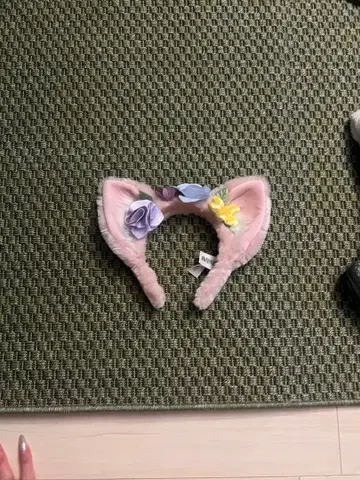 대만 한정판 리나벨 머리띠 꽃 포함