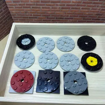 LEGO 정품 원형 플레이트 60474 묶음 판매 회전대 바닥 받침대용