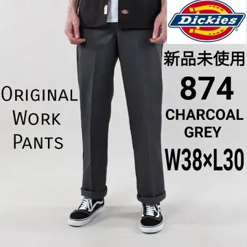 미사용 새상품 디키즈 874 워크 팬츠 W38 x L30 차콜 CH