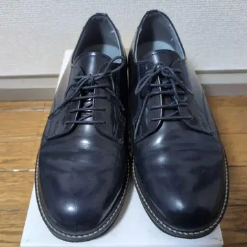 HARUTA 블루 가죽 로퍼