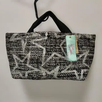 새상품급 Lilas Campbell 별 패턴 핸드백