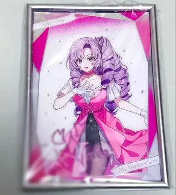 이치햐쿠만텐바라 사로메 니지산지 7주년 거울 아크릴 플레이트