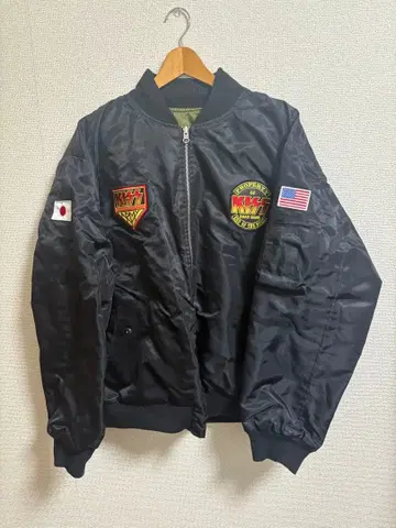 새상품급 XL KISS MA-1 자켓 투어 한정판