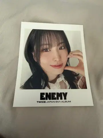 twice ENEMY 888 한정판 폴로라이드풍 스티커 모모