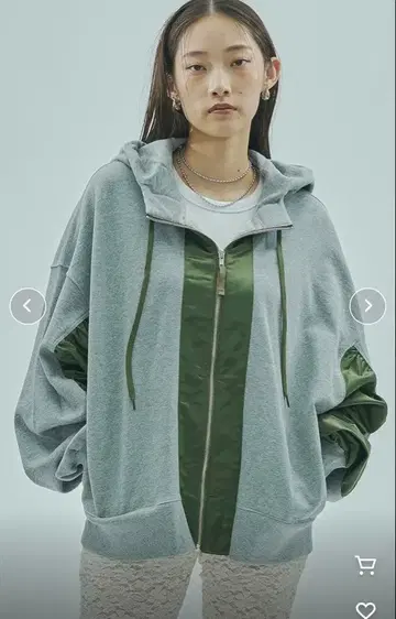 ROSE BUD RE MAKE LIKE ZIP PARKA