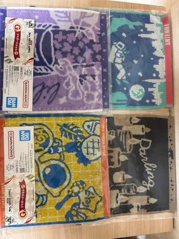 Mrs.GREENAPPLE 제일복권 G상 자카드 타월 4장 세트