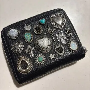 bijou 이단 접이식 지갑