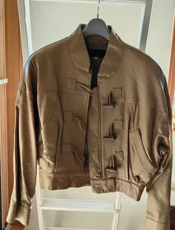 PAS DE FILLE 양가죽 재킷 42 사이즈