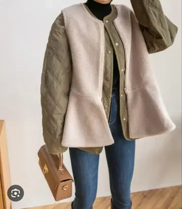 RANDA 퀼팅 x 보아 3WAY 블루종