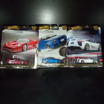 핫휠 타임리스 아이콘 페라리 스카이라인 렉서스 LFA