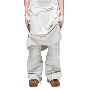 ESPRIT D'ESCALIER / DRAGGED GRAFT PANTS