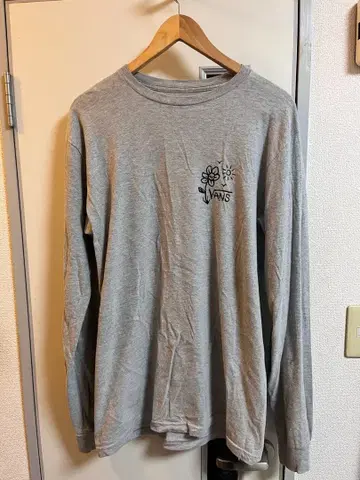 중고 VANS 그레이 롱 슬리브 티셔츠