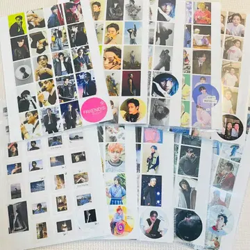 BTS V 태태 마스킹 테이프 컷 컬렉션 세트