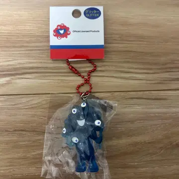 미야쿠미야쿠 글리터 아크릴 키링 파랑