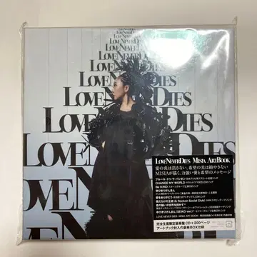 LOVE NEVER DIES - MISIA ART BOOK - CD