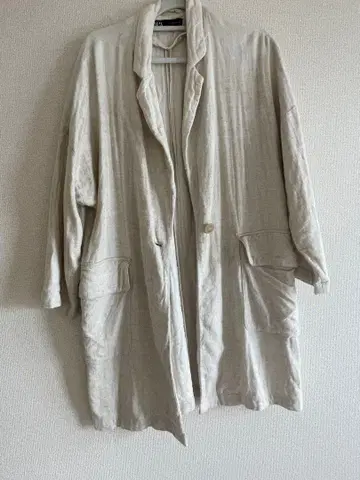 ZARA 루즈핏 테일러드 롱 자켓 M