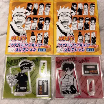 NARUTO 아크릴 피규어 컬렉션 제3반 가이반 락 리 텐텐