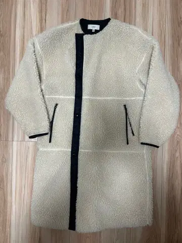 HYKE FAUX SHEARLING COAT