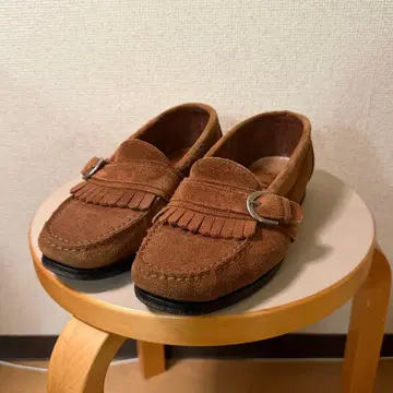 NOAH 스웨이드 버클 로퍼 US7