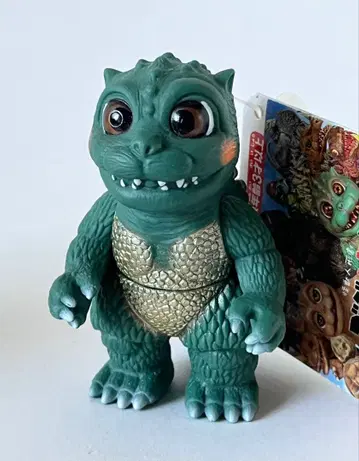 택 포함 괴수 인형극 고지반 도호 무비 몬스터 리틀 소프트 비닐 피규어